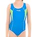 Produktbild Aqua Speed® Kate Badeanzug Einteiler (116-152 Mädchen Teenager Schwimmanzug Blickdicht Elastisch Fusselfrei UV-Resistent Chlorresistent, Farbe:Blue - Green;Größe:140