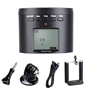 Suptig Stativhalterung für 360-Grad-Elektrogeräte, Stativkopf für GoPro iPhone Samrtphone Digital Camera Action Kamera