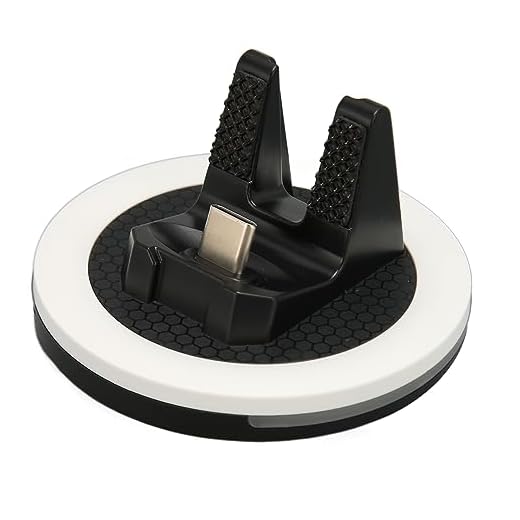 Charging Station, Prevent Slip Space Saving Charging Base with Display Light Cable for GO Plus + 2023