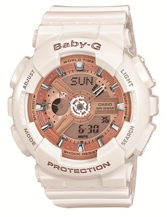 �J�V�I Casio Baby-G Big Case Series Lady's Watch BA-110-7A1JF (Japan Import) ���� ���f�B�[�X �r���v �y���s�A���i�z