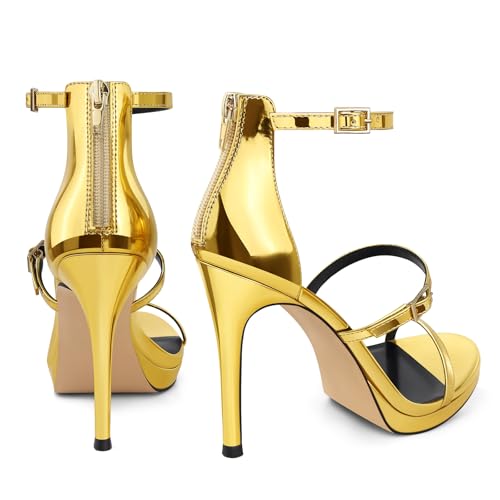 Image of CELLENZ Stiletto Women High Heels: 4.3 Inch Sexy Heel Wear Comfortable | for Formal Dressy Occasion Birthday Night out Wedding Dancing