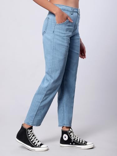 Image of KOTTY Slim Straight Fit Jeans - High Waist Comfortable Denim