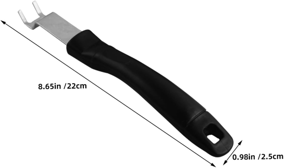 4pcs Stainless Steel Barbecue Lifter with 22cm Handle for Grills