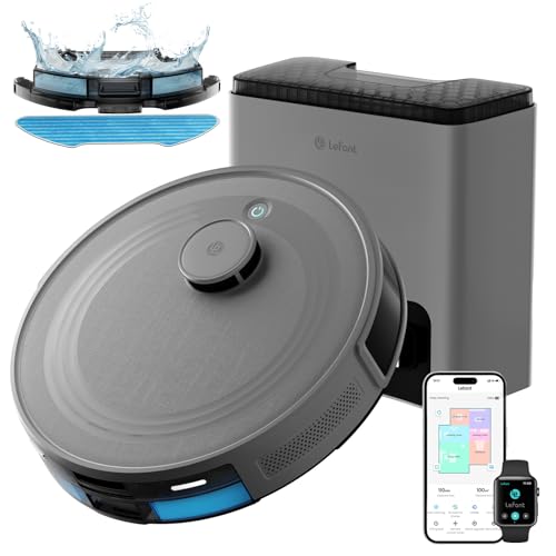 Image of Lefant M210 Pro Robot Vacuum Cleaner,Easy to Use,120 Mins Runtime,6 Cleaning Modes,APP /Voice /WiFi /Alexa Control,Multi-Surface Cleaning
