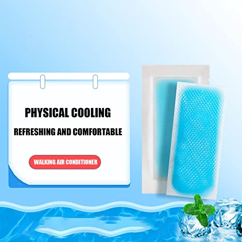 Generic 50 Pçs Folhas de Refrigeração Descartáveis Adultos Crianças Redução de Febre Adesivos Temper