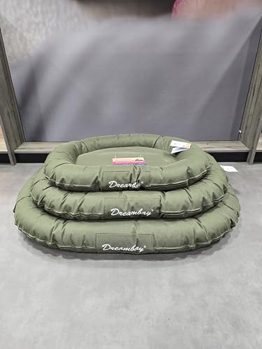 Flamingo Dreambay Ovales Hundebett – 80x60x14 cm, Perfekt für Beagle, Cocker Spaniel, Bulldogge, Border Collie usw.