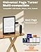 Premium Adjustable Tablet Holder with Remote Page Turner – Versatile Kindle Holder & Stand for Reading in Bed, Desk, Treadmill – Compatible with Kindle Paperwhite, Oasis, iPad, Smartphones & More