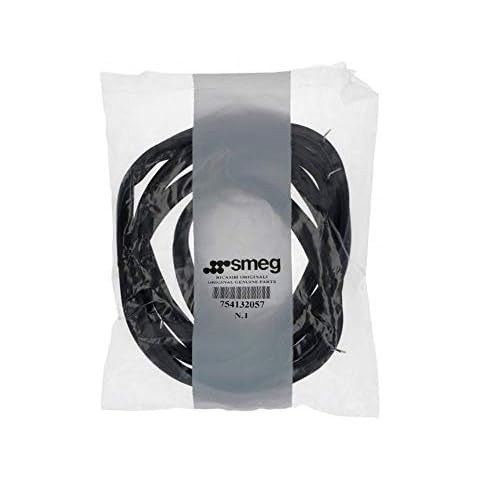 Smeg Main Oven Rubber Door Seal Gasket 754132057 (4 sides, 5 clips 440 x 360mm) - Fit List A Cover