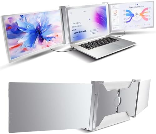 Amazon.com: FOPO 14" Triple Laptop Screen Extender, FHD 1200P IPS ...