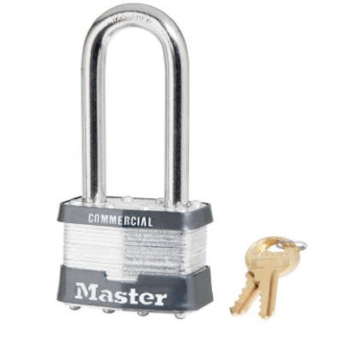 Image of MASTERLOCK CO 5KALJ-A214 2 inch, Laminated Padlock, with 2-1 /2 inch Long Shackle