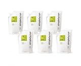 simplehuman Antibacterial Liquid Hand Soap Refill Pouch, Aloe/Cucumber (6 pack)