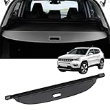 Cargo Cover for Jeep Compass 2017 2018 2019 2020 2021 2022-2024, Retractable Trunk Cover, Trunk Security Covers Shield Shade Car Accessories,Carbon Fiber