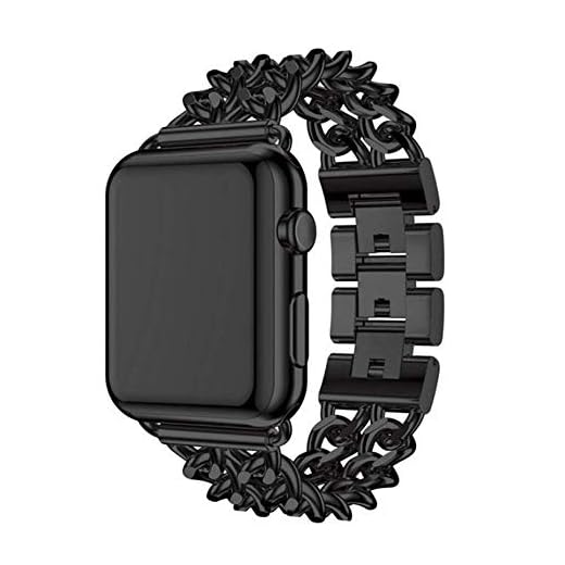 Metallband Kompatibel med Apple Watch 38mm 40mm 42mm 44mm Rostfritt stålband Byte Länkarmband Band Sport Soft Andas för Iwatch Serie 6 / SE / 5/4/3/2/1 för kvinnor Män tjejer pojkar, Rose G klockarmba