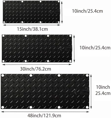 Heated Snow Melting Mat for Stairs & Walkways, Non-Slip Outdoor Heated Mat, 10x15/30/48In Winter Safety Solution for Driveways, Decks, Sidewalks & Entrances