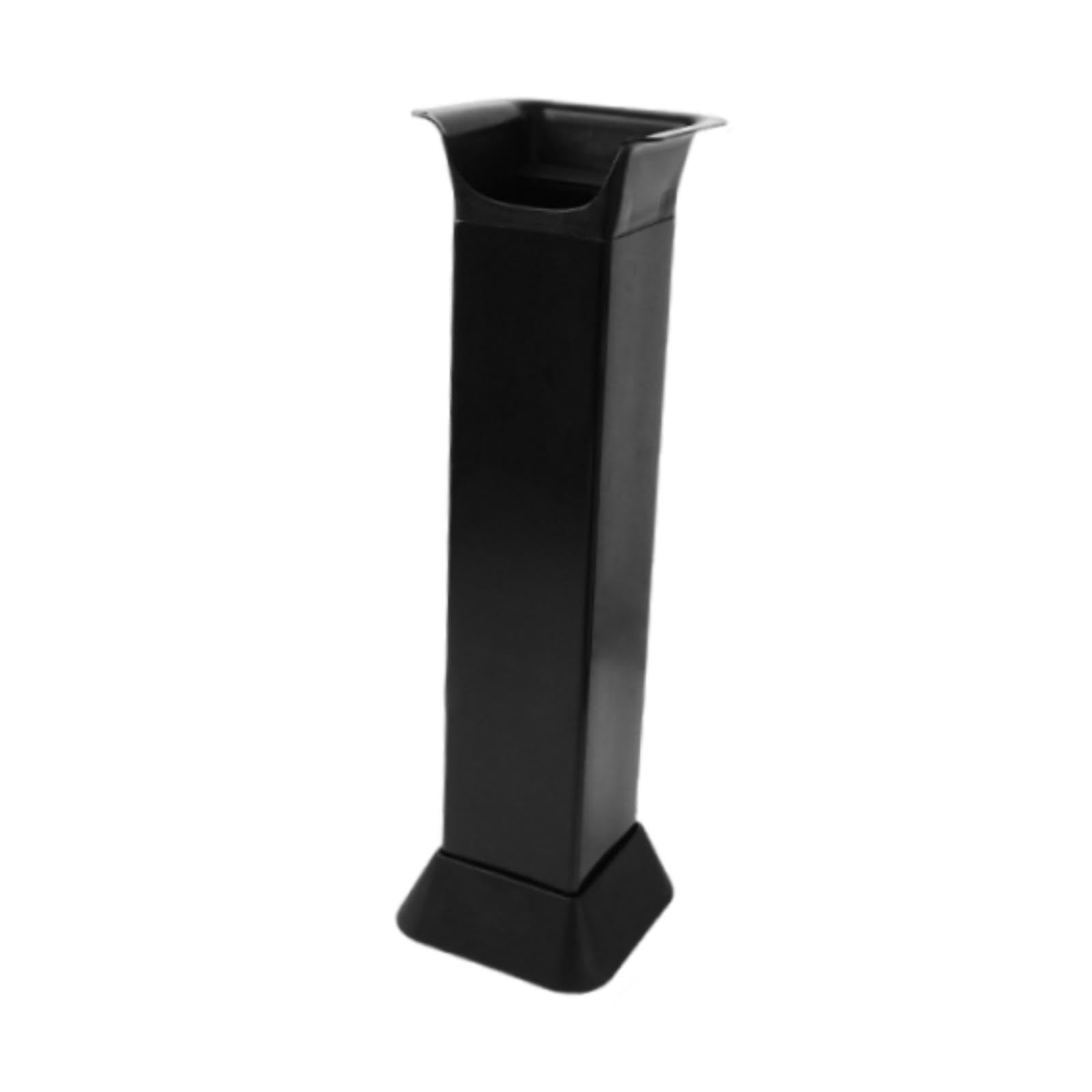 Milageto Recipiente para Café, Cubo para Posos de Café, Caja Recolectora Desmontable, Recipiente de Pie para Cocina, Hogar Y Bar, Negro