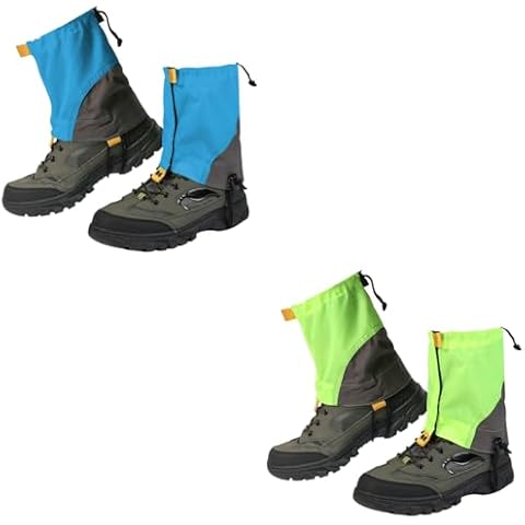 Gators for Hiking Boots and Shoes, Lightweight Adjustable Leg Gaiters for Men Women, Waterproof Hiking Gaiters for Snow,Trail Running,Hiking,Hunting,Walking, Skiing,Snowshoeing,Mountain Climbing Cover