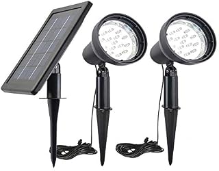 SUNLONG Solar Powered Spot Lights Outdoor Waterproof 2 in 1 Bright Solar SpotLights