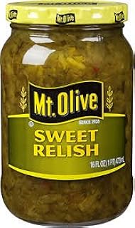 Mt. Olive Sweet Relish 16 Oz (Pack of 2)