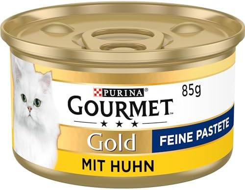 Purina Gourmet Gold Fine Pate Wet Cat Food with Chicken, Pack of 12 (12 x 85 g) - View 4