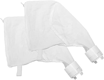 Happyyami Robotic Vacuums Multipurpose Cleaner 2pcs Pool Cleaner Filter Bag Zippered Bag Replacement Pool Spa Part Compatible for Polaris 360 380 Parts Cleaner Multipurpose Cleaner