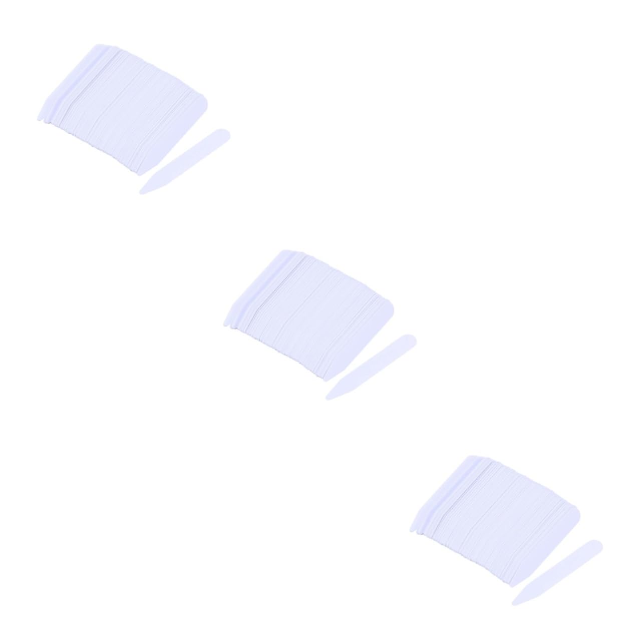 GALPADA 3sets Men's Shirt Collar Tie Stays Collar Stays for Men 3 Sizes 200pcs*3