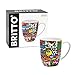 Britto Romero Bone China Coffee Mug, 16.8 oz (Nature In Harmony (Multicolor))