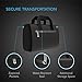 AC Infinity Smell Proof Handbag, Odor Locking Stash Bag with 900D Nylon Fabric and Carbon Filter Lining, Travel Pouch, Smellproof Odorless Stash Bag, Black