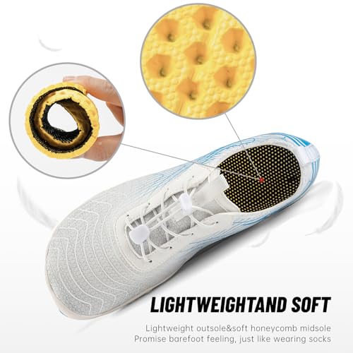 Hike Barefoot Shoes for Men Women Breathable & Non-Slip Athletic Footwear Wide Toe Water Shoes3