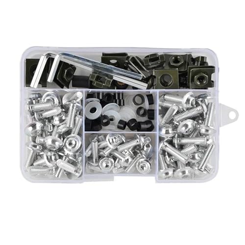 �o�C�N�p�t�F�A�����O�E�E�C���h�X�N���[���p�l�W 155�� �ɓK�����郄�}�n YZ250 YZ WR YZ80 YZ85 YZ125 MT25 MT-125 �p �{���g�E���g�{�f�B���[�N�E�i�b�g�L�b�g �t�F�A�����O �{���g�Œ�L�b�g(��)