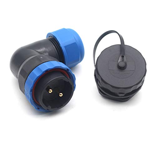Conector industrial SD28 2Pin a prueba de agua IP67 miniatura 6