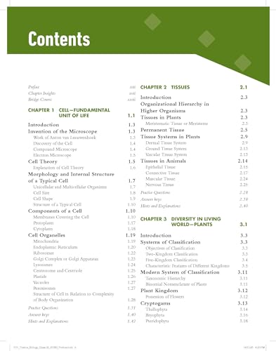 Image of Pearson'26 Foundation Biology Class 9| For NEET, NTSE & Olympiad Exams|NEET Practice Questions|Free 6 Online Assessments, 35 Video Solutions, 6 work sheets & Tests in Pearson MyInsights & elibrary