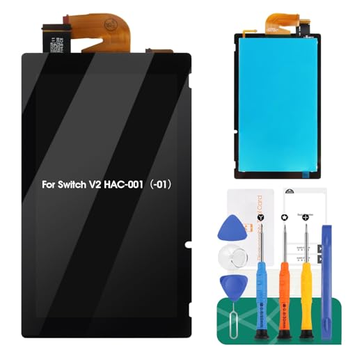 Remplacement LCD Nintendo Switch V2 écran tactile vitre tactile HAC-001-01