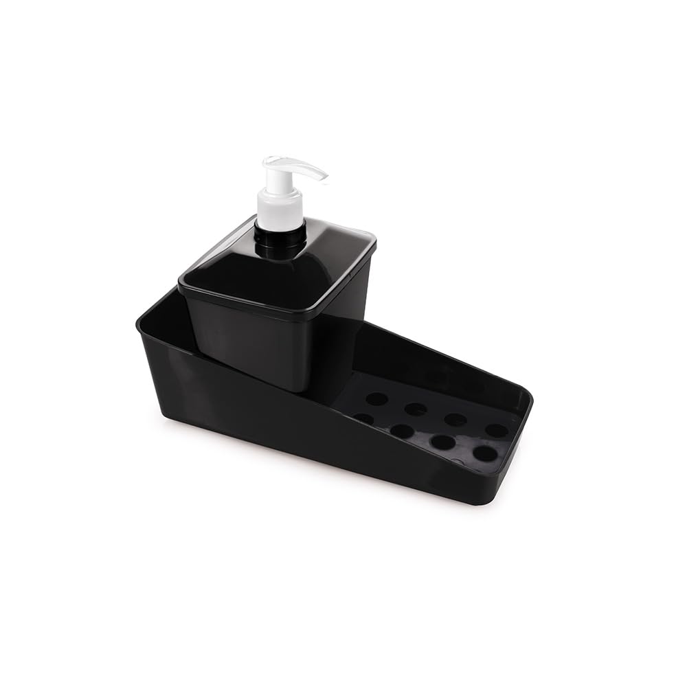Detergent Dispenser, Plasusetic, Black
