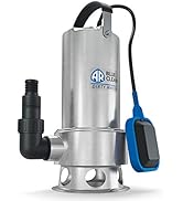AR Blue Clean ARUP 1100XD Dompelpomp, voor donker water, 1100 W, debiet max. 16.500 l/u, voor...