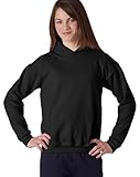 Fashion Gildan 18500B Youth Fleece Hood Black Large