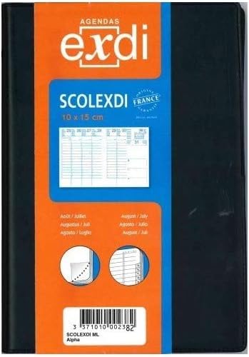 QUO VADIS SCOLEXDI ML Agenda scolaire 2026/2027 10 x 15 cm