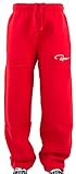 REDRUM Trainingshose Jogginghose Sweatpants Fitness Sport Streetwear Modell Plain rot (5XL)