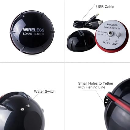 Carped Mobiele visvinder draadloos WiFi