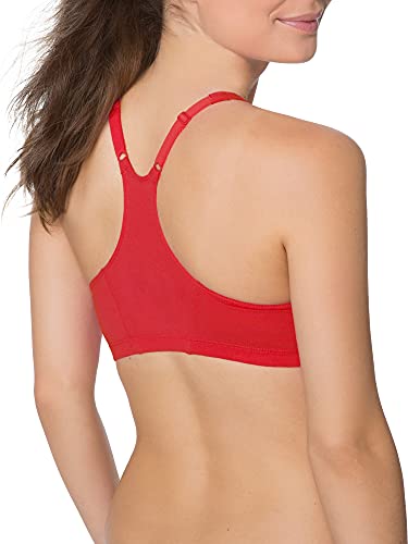 image for Fruit of the Loom womens Adjustable Shirred Front Racerback Sports Bra