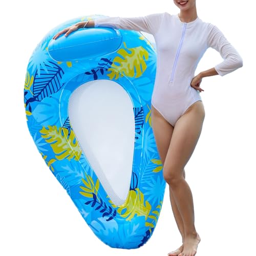 Flotador Piscina,Balsas de Piscina para Adultos | Colchoneta Flotante para Nadar en Agua Playa Lago Río Exterior Solar