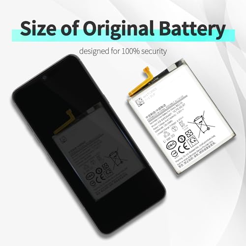 HamnaKhu 【5200mAh】 Replacement Battery for Samsung Galaxy A23 5G/M52 5G EB-BM526ABY Standard Capacity SM-M526 SM-A236 Battery Include Complete Repair Tools kit