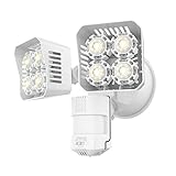 Súper brillante: la luz exterior de 36 W tiene una potencia nominal de 3600 lúmenes, lo que proporciona una iluminación eficiente para su entorno de vida exterior.