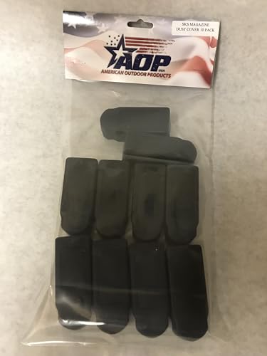 Generic SKS Magazine Dust Covers, Pack of 10, Black