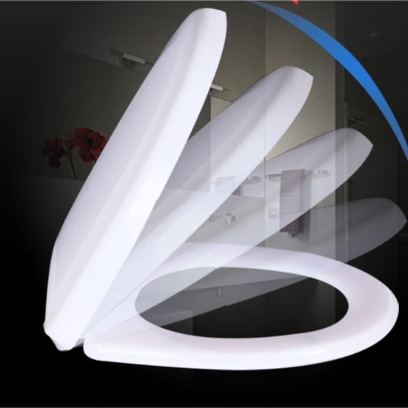 Asiento de inodoro PP bidet con descenso progresivo engrosado 4