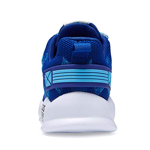 Image of Hetios Kids Shoes Girls Lightweight Athletic Running Shoes Breathable Knit School Sports Shoes (Toddler /Little Kid /Big Kid)