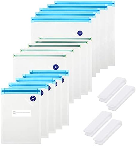 Beelicious Pro – 150 Sacchetti Sottovuoto Per Alimenti, 3 Dimensioni, 7 Strati, Senza BPA, Per Sous Vide E Congelatore