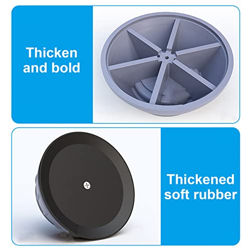 Almofada Dos Pés Da Máquina De Lavar De 4 Pces, Esteira De Borracha Resistente Ao Desgaste Da Almofa