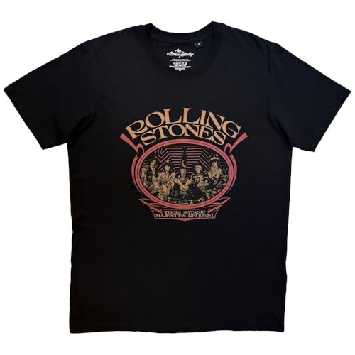 The Rolling Stones t-shirt Medieval Band coton confortable taille L Rock Off