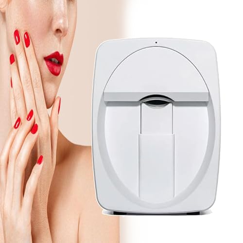 KKSOUFX Impressora De Unhas 3d, Impressora De Unhas AutomáTica In...