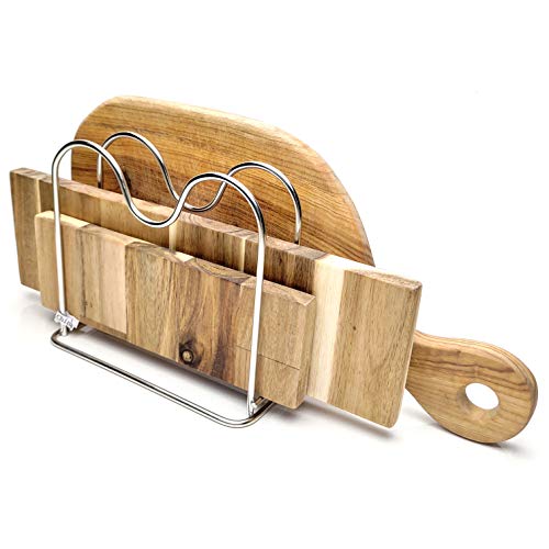 LENITH Soporte de Acero Inoxidable para Tabla de Cortar, Organizador de Tabla de Cortar de Cocina con 2 Secciones miniatura 4